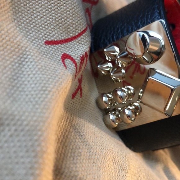 Christian Louboutin Jewelry Christian Louboutin Carasky Studded Leather Bracelet Poshmark